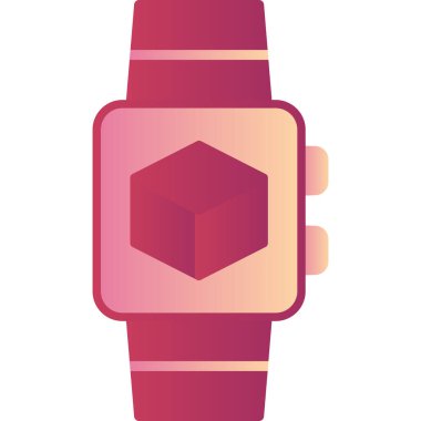 Akıllı çocuk. Web simgesi basit illüstrasyon 