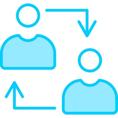 kullanıcı. Web simgesi basit illüstrasyon