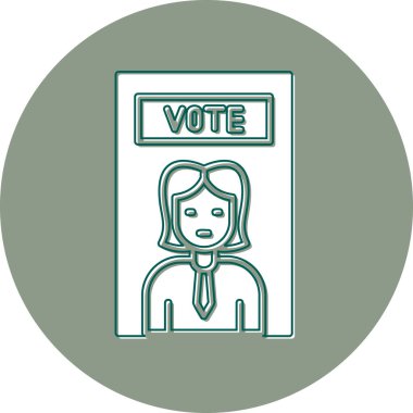 Dergi modern simgesi, vektör illüstrasyonu