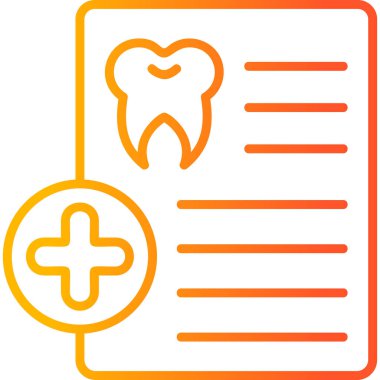 Reçete modern simge, vektör illüstrasyonu