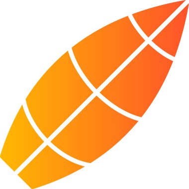 Sörf tahtası, modern simge, vektör illüstrasyonu