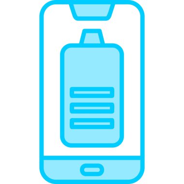 Cep telefonu. Basit resimleme