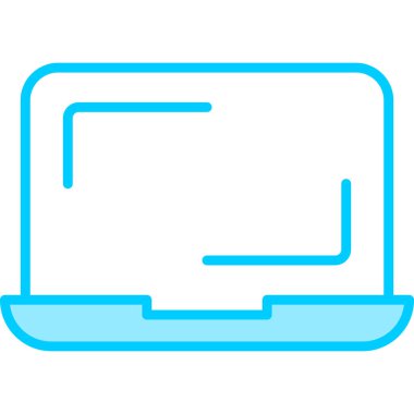 Bilgisayar. Web simgesi basit illüstrasyon