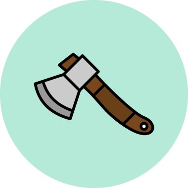 Balta simgesi vektör illüstrasyonu 