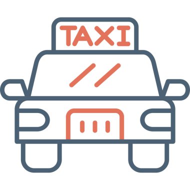 - Araba. Web simgesi basit illüstrasyon