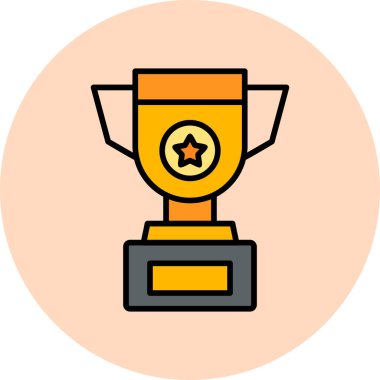 ödül simgesi vektör illüstrasyonu