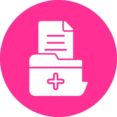 Dosya. Web simgesi basit illüstrasyon 