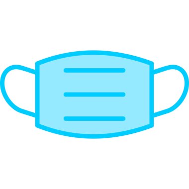 Tıbbi maske. Basit tasarım