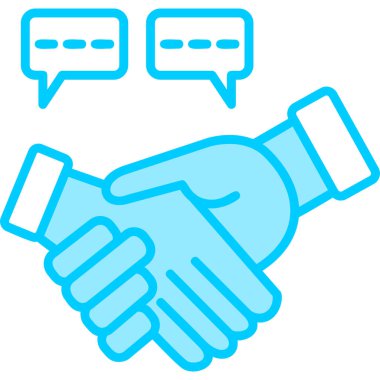 Tokalaşın. Web simgesi basit illüstrasyon