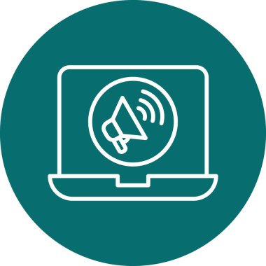 seo modern simgesinin vektör illüstrasyonu