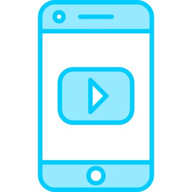 Sosyal ortam simgesi vektör illüstrasyonu