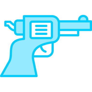 Tabanca. Web simgesi basit tasarım