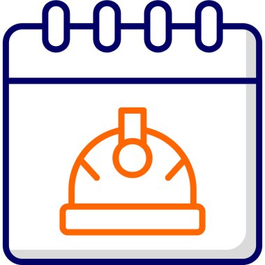 Randevu. Web simgesi vektör illüstrasyonu
