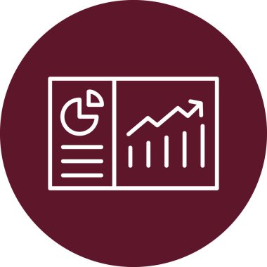 Kontrol paneli simgesi, modern tasarım illüstrasyonu