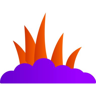 Grass. web icon vector illustration