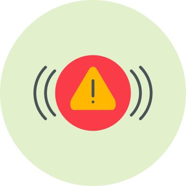 uyarı simgesi vektör illüstrasyonu