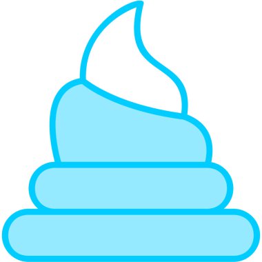 Roketin tek izole edilmiş simgesinin vektör çizimi