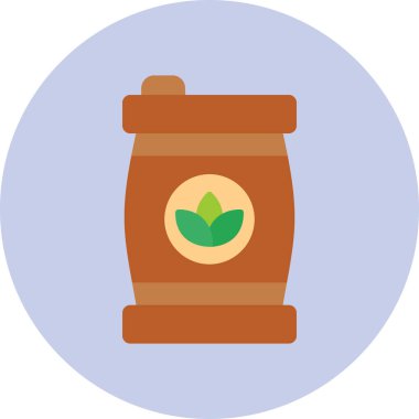 Fıçı modern simge vektör illüstrasyonu