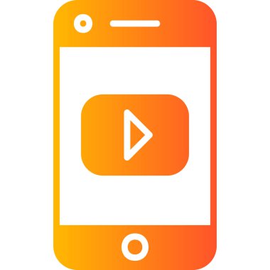 Sosyal ortam simgesi vektör illüstrasyonu
