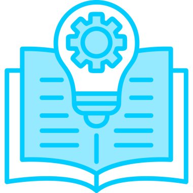 Kitap. Web simgesi basit illüstrasyon