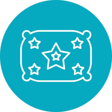 yıldız simgesi vektör illüstrasyonu