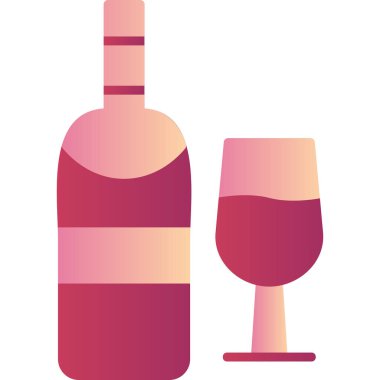 meyve suyu simgesi, vektör illüstrasyonu 