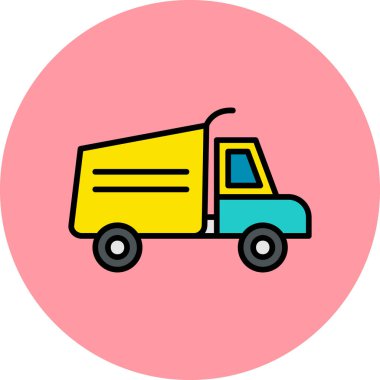 kamyon simgesi çizimi