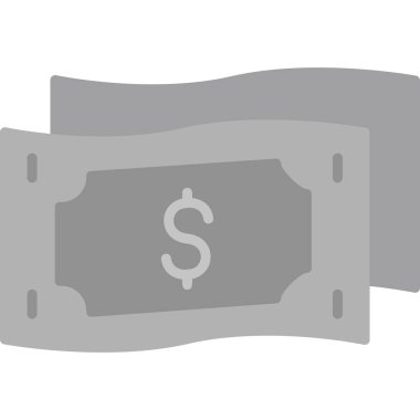 para işareti vektörü düz simge minimumu çizgi pictogram