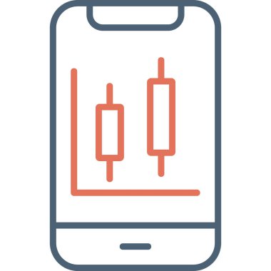 Takas. Web simgesi basit illüstrasyon