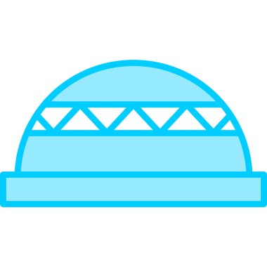 Şapka. Web simgesi basit illüstrasyon