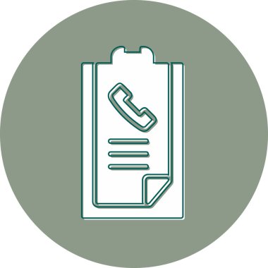 Arama listesi geçmişi modern simge vektör çizimi