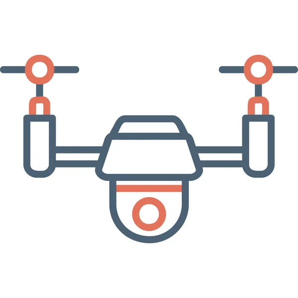 Иконка Дрона Векторная Иллюстрация — стоковый вектор