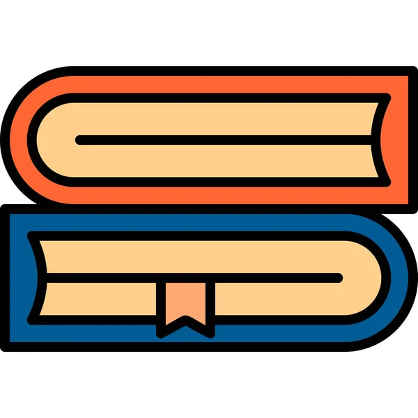 Books Icon Modern Design Illustration — Stock Vector
