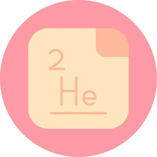 Helium Web Icon Simple Illustration — Stock Vector
