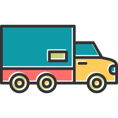 kamyon simgesi çizimi