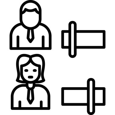 kullanıcı. Web simgesi basit illüstrasyon