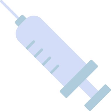 Şırınga. Web simgesi basit illüstrasyon