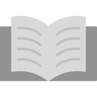 Open Book web icon, vector illustration