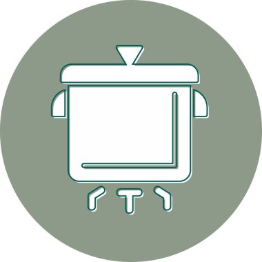 vector illustration of Cooking web icon