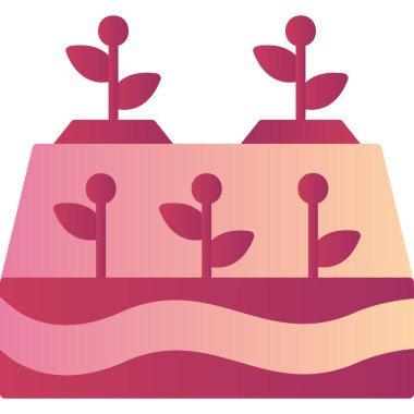 Toprak tarlasında yetişen bitkilerin gösterimi, Hidrofonik 