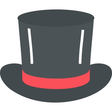 Sihirli şapka. Basit illüstrasyon