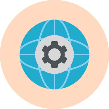 seo modern simgesinin vektör illüstrasyonu