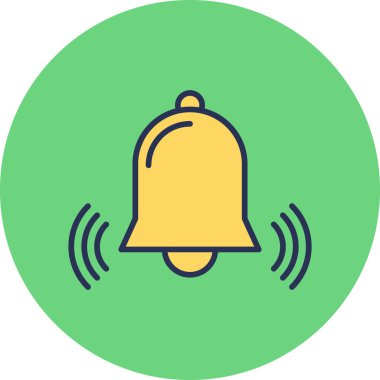 Alarm saat vektör simgesi