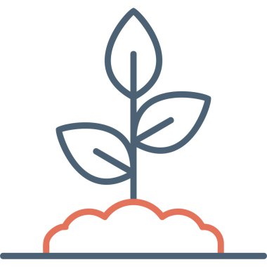 Sprout modern vector icon illustration