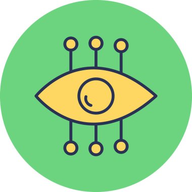 Veri görselleştirme. Web simgesi basit tasarım