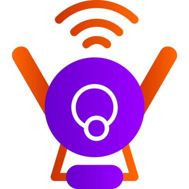 wifi simgesi vektör illüstrasyonu