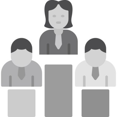 İş ekibi. Web simgesi