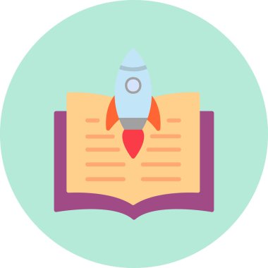 Science Fiction  icon vector illustration