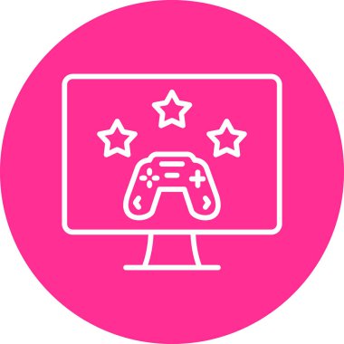 Modern simge sıralaması, vektör illüstrasyonu