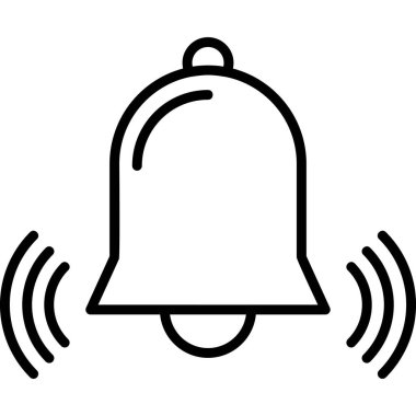 Alarm saat vektör simgesi